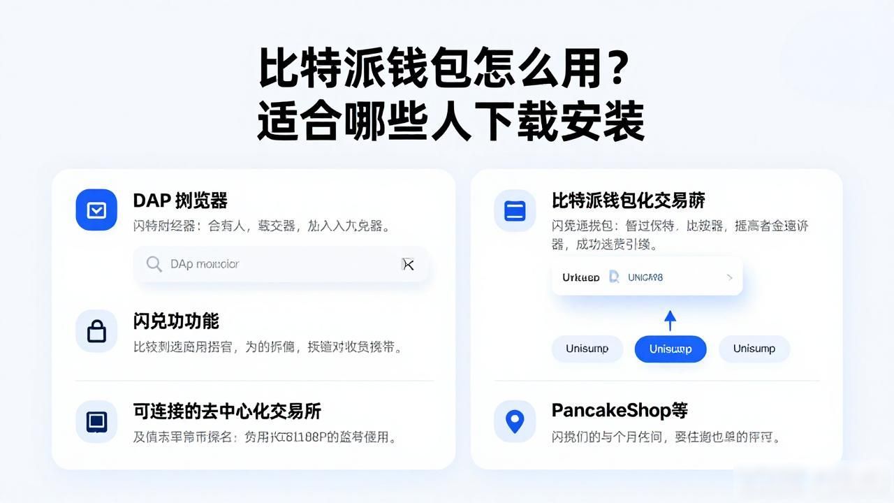 比特派钱包_多链钱包特点_比特派钱包的适用场景与下载安装建议