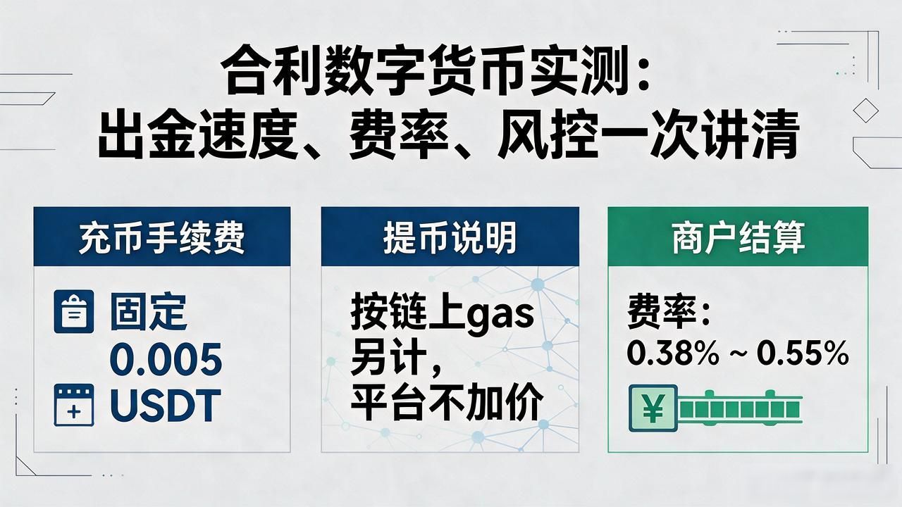 合利数字货币_合利数字货币入金出金实测体验_USDT TRC20 ERC20充值提现手续费对比