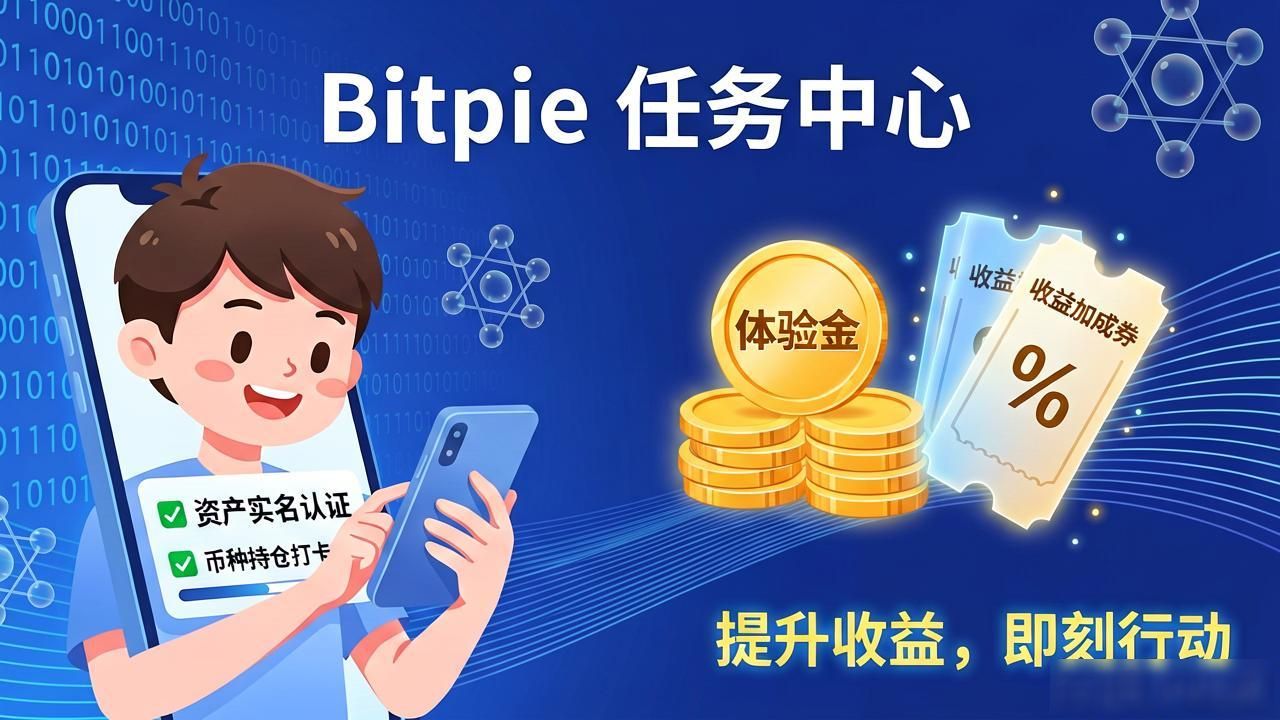 Bitpie钱包官网专属任务中心福利_如何通过Bitpie钱包APP官网提升资产收益?_Bitpie钱包官网低风险资产理财