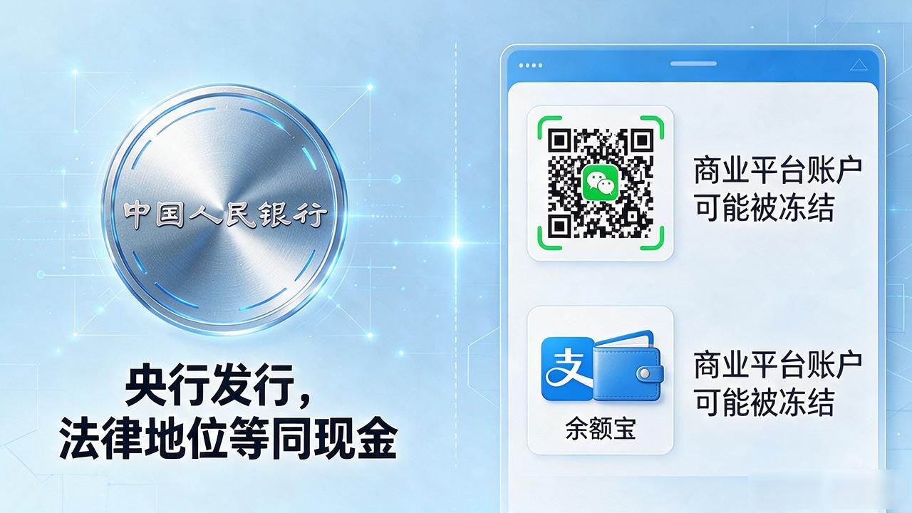 央行的电子数字货币_数字人民币特点_数字人民币与微信支付宝区别