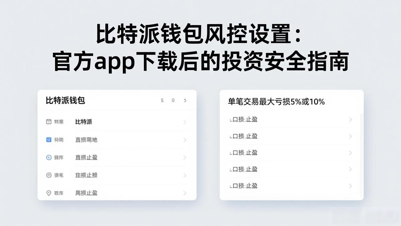 如何在比特派钱包下载官方app中设置投资风控?_比特派钱包安全设置_比特派钱包投资风控