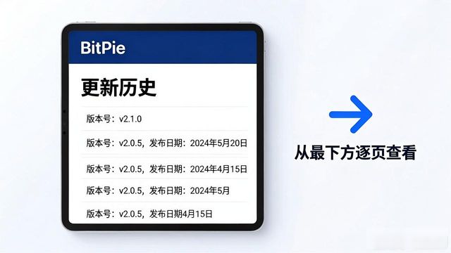 如何在比特派钱包官网中查看APP更新历史_2021比特派钱包使用视频_比特派钱包下载地址
