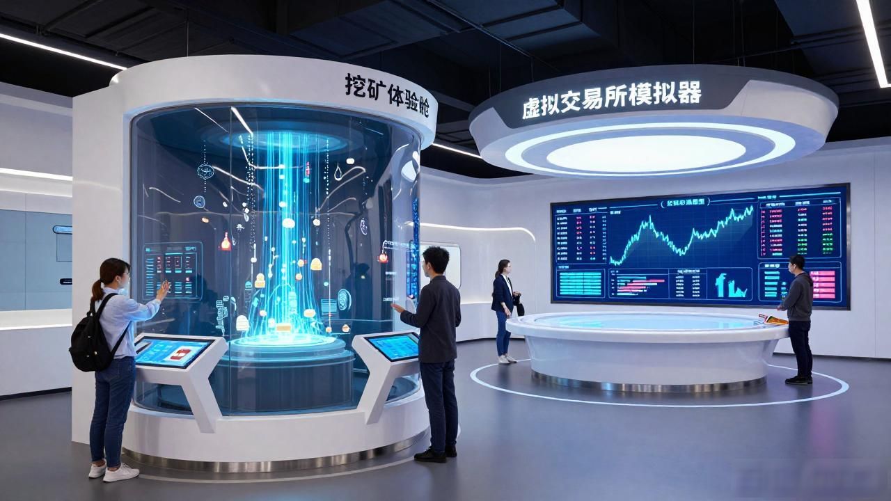展馆互动装置设计_数字货币展馆设计方案_数字货币展馆设计