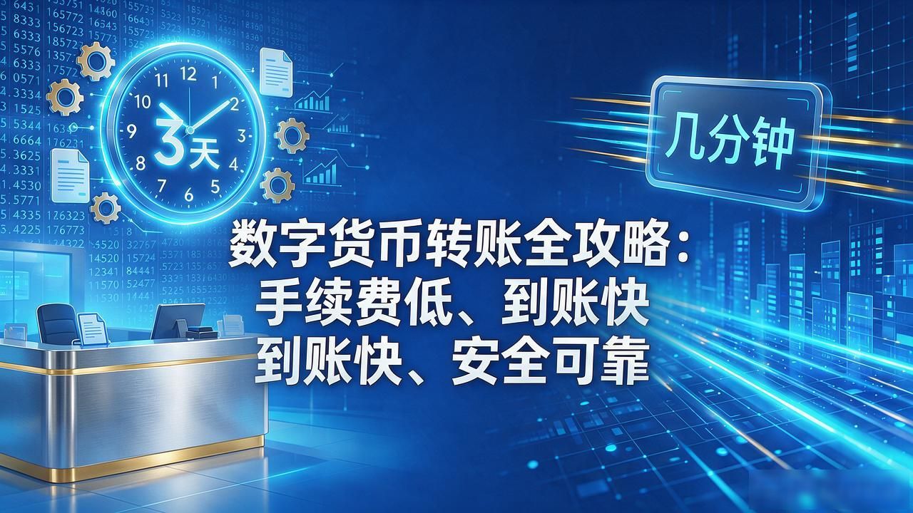 数字货币的转账_数字货币跨境转账成本优势_数字货币转账到账速度对比传统银行
