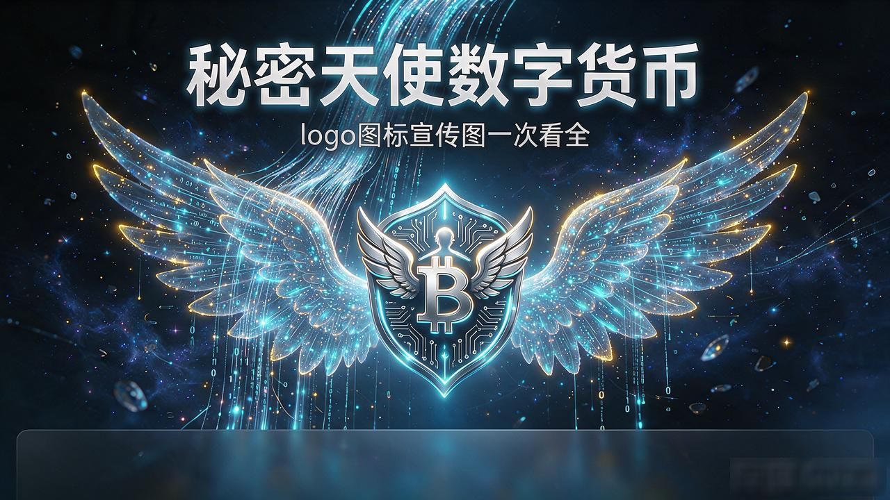 秘密天使数字货币图片_秘密天使logo高清原图下载_秘密天使品牌视觉素材包