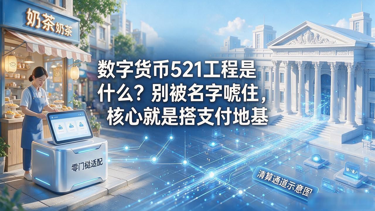 数字人民币流通体系基础设施_数字货币521工程_数字人民币521工程