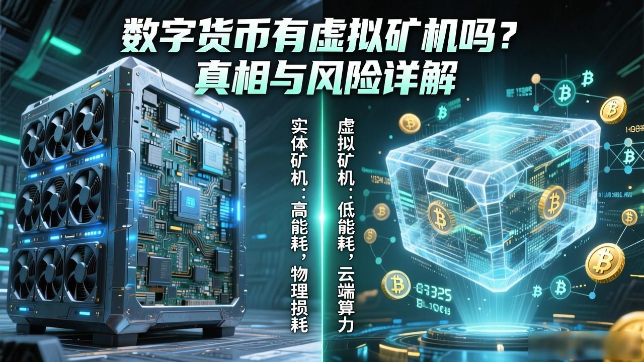 数字货币有虚拟矿机吗_虚拟矿机与实体矿机的区别_虚拟矿机的风险与辨别方法