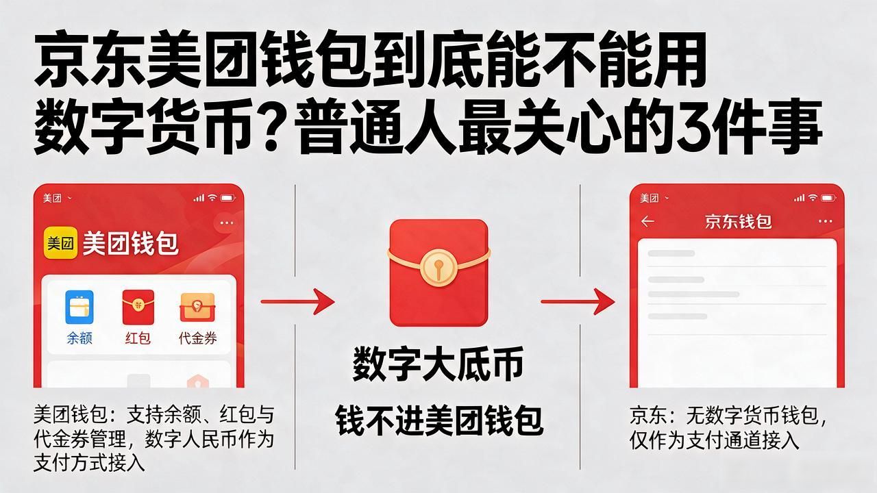 美团钱包是否支持数字人民币_数字货币京东美团钱包_京东钱包与数字人民币的关系