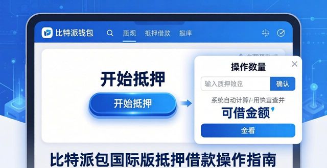 比特派钱包imtoken_bitpie比特派钱包_如何使用比特派钱包国际版进行抵押借款