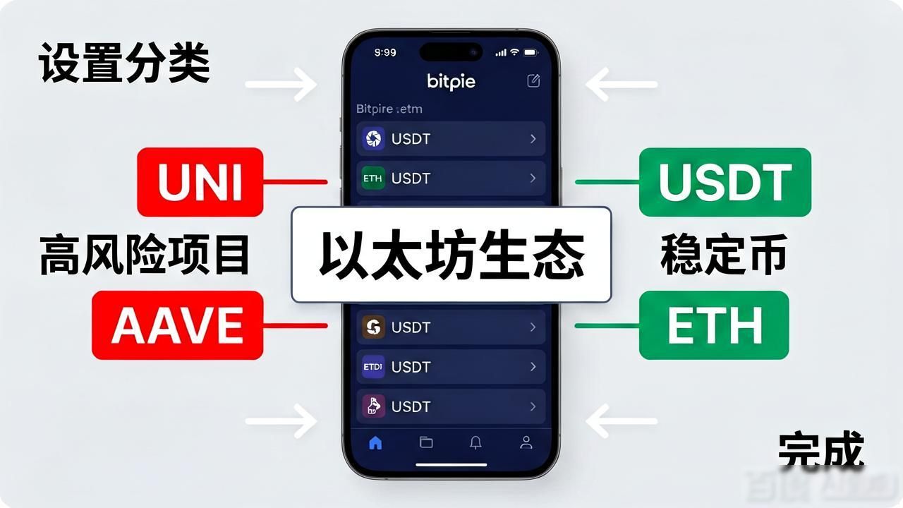 钱包怎么分类装钱_如何在Bitpie钱包内设置资产分类与标签？_钱包标识怎么填
