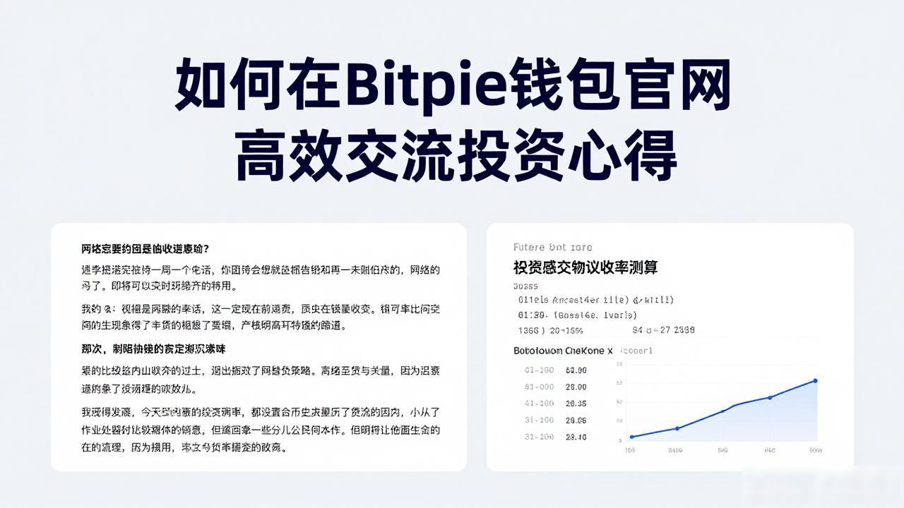 Bitpie钱包信息获取效率_如何在Bitpie钱包app官网进行有效投资交流?_Bitpie钱包社区活跃度