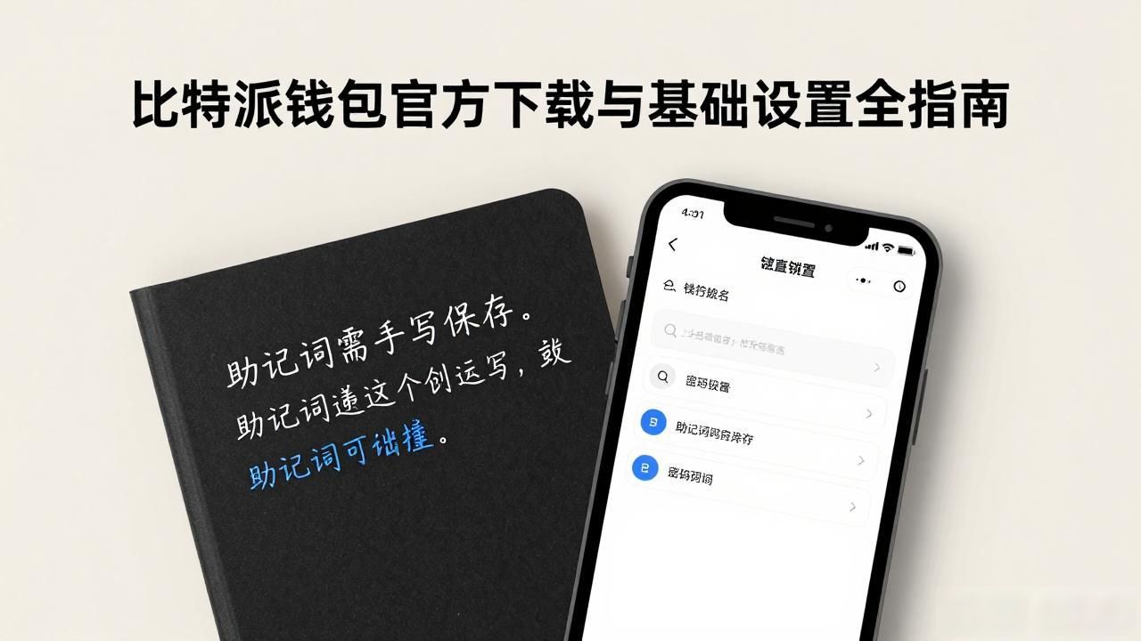 比特派钱包助记词安全存储_如何通过比特派钱包app官方下载最新版本进行基本设置?_比特派钱包官方下载