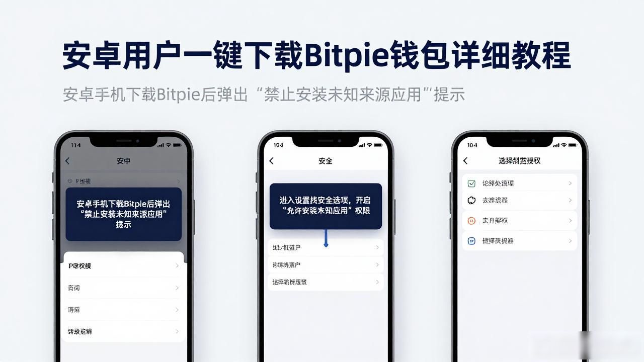 Bitpie官网安装教程_Bitpie安卓下载_安卓用户如何快速下载安装Bitpie钱包?