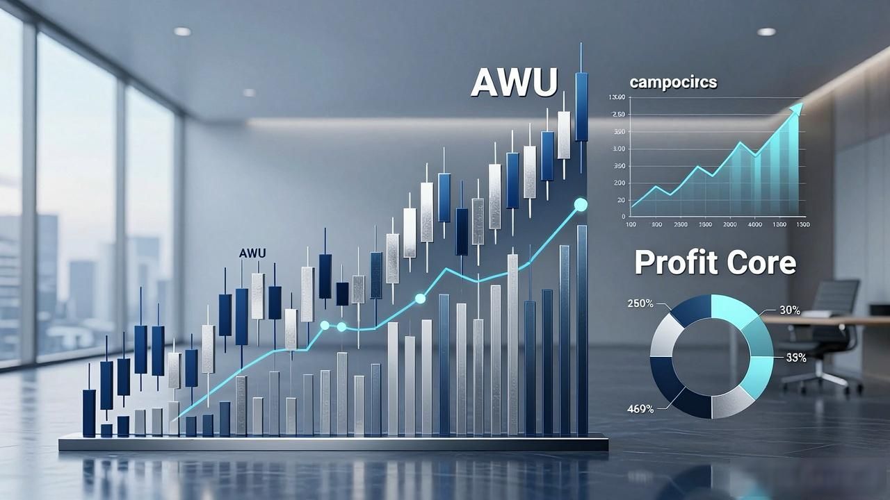 AWU与主流加密货币价格联动性_美股数字货币股票行情AWU_美股数字货币板块AWU股价走势分析