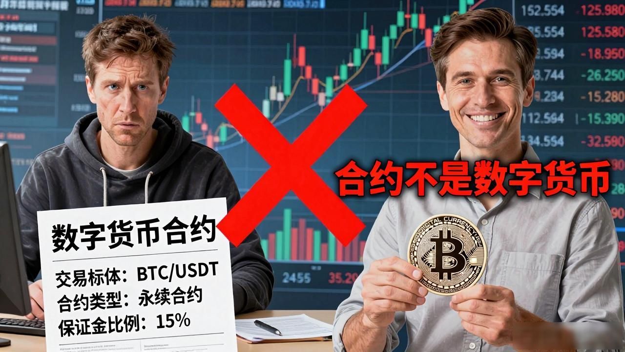 合约炒币是数字货币吗_新手炒币如何区分数字货币和合约_合约是不是数字货币