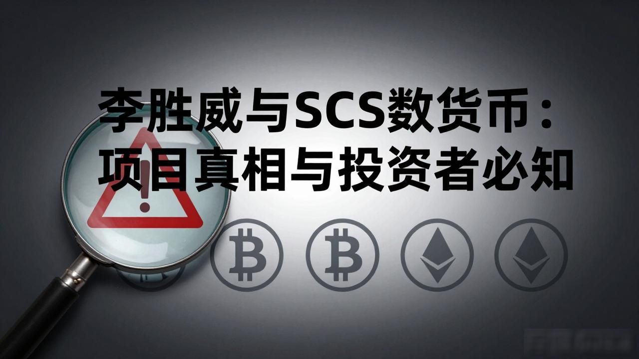 李胜威SCS项目关联_李胜威scs数字货币_SCS数字货币高收益风险