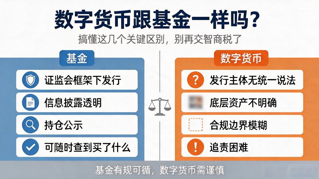 基金与数字货币区别_数字货币跟基金一样吗_数字货币投资风险