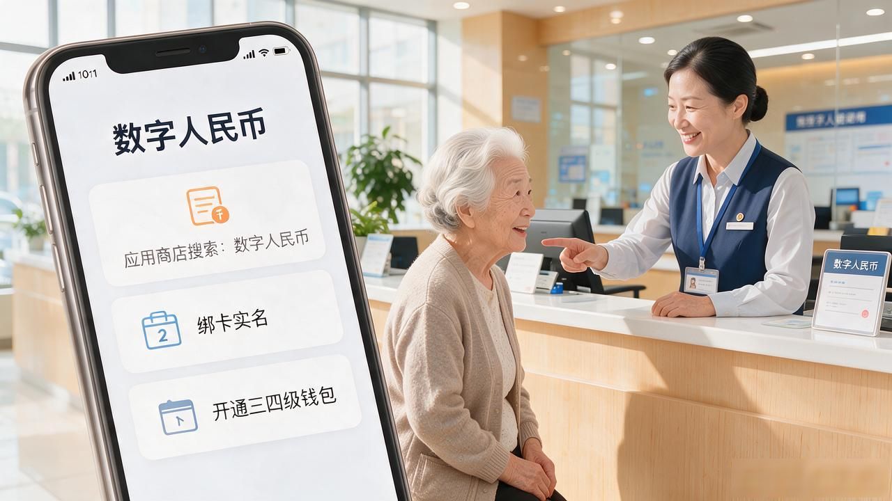 数字人民币办理渠道有哪些_数字货币在哪里办理_手机开通数字人民币钱包流程