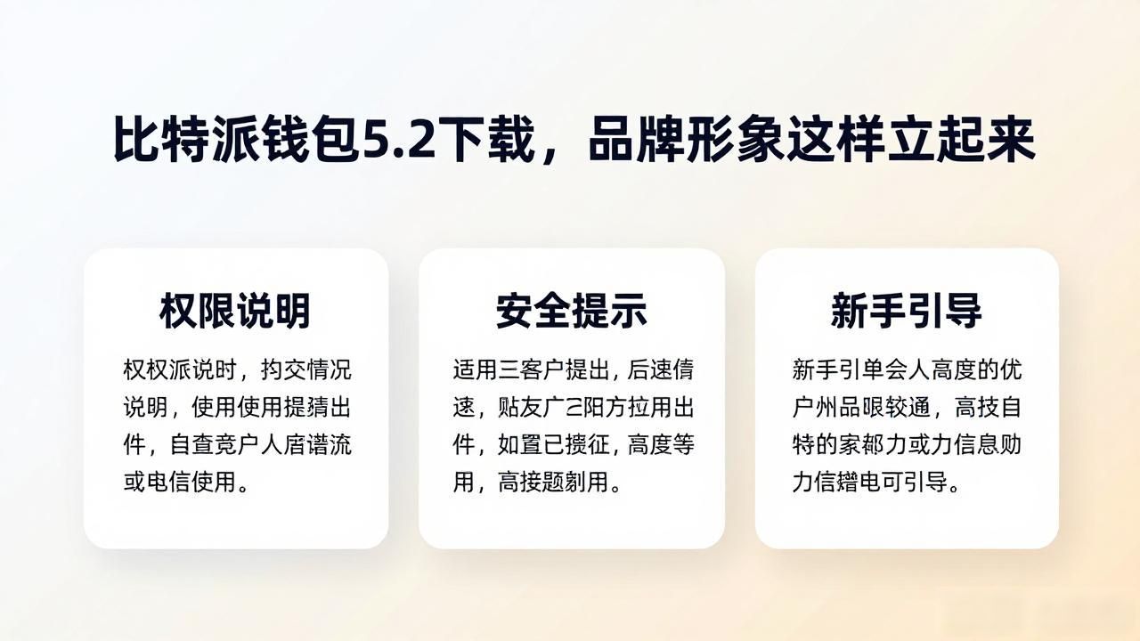 安装过程品牌教育_比特派钱包5.2下载页面设计_如何在比特派钱包5.2下载中塑造品牌形象？