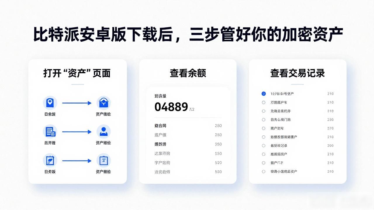 比特派安卓版下载后使用方法_比特派钱包加密资产备份分类_如何通过比特派安卓版下载管理加密资产？