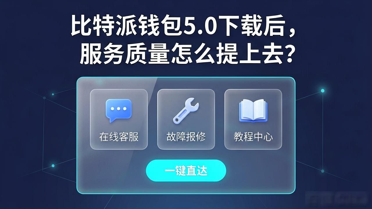 比特派钱包5.0服务大厅模块_比特派钱包5.0智能路由功能_如何通过比特派钱包5.0官方下载改善服务质量？