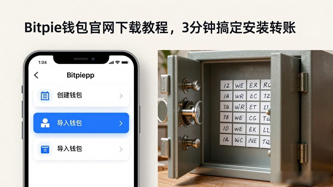 Bitpie钱包创建_如何通过 Bitpie 官网下载并快速使用钱包_Bitpie钱包下载